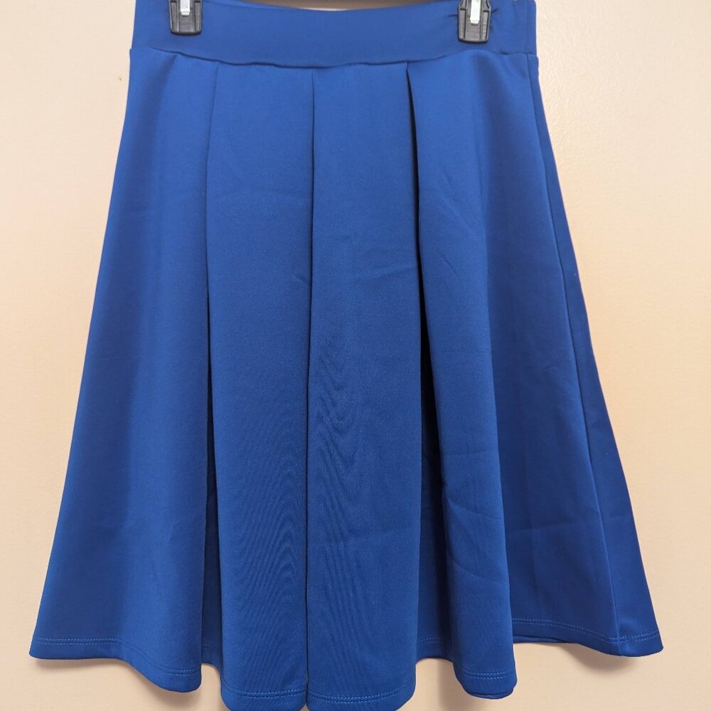 Doublju Blue Skirt, Large